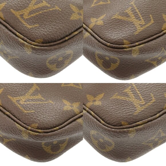 LOUIS VUITTON Brown Monogram Pochette Pouch - Picture 5 of 11